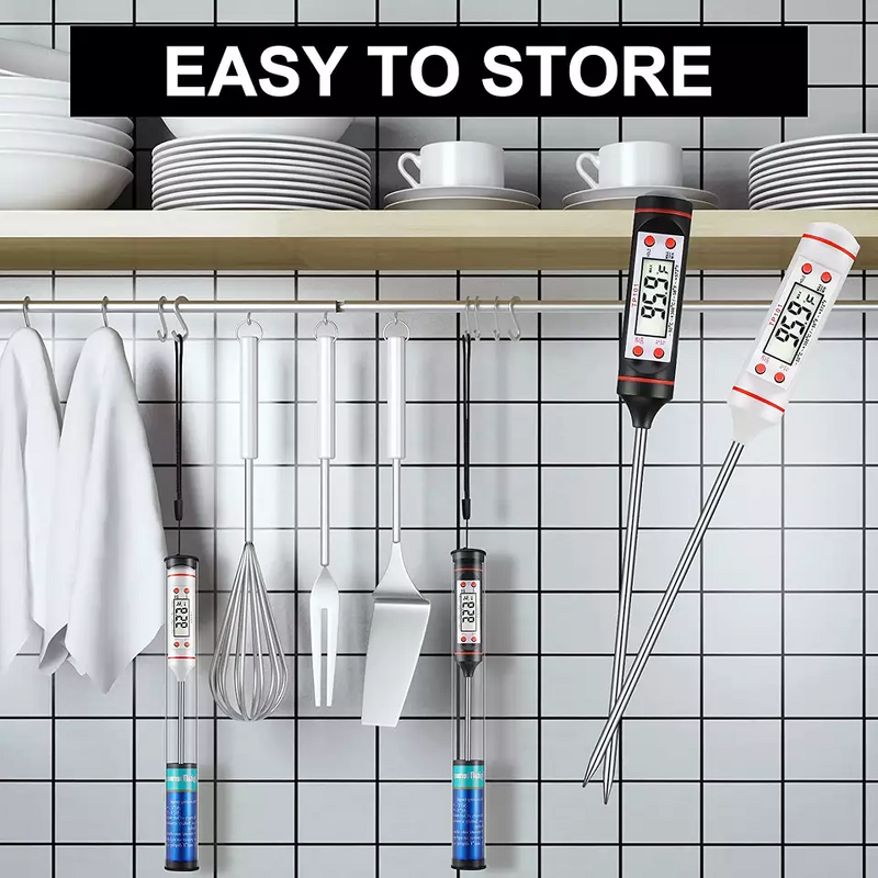 Meat Thermometer Supplier - 200mm Probe Digital Instant Read Super Long