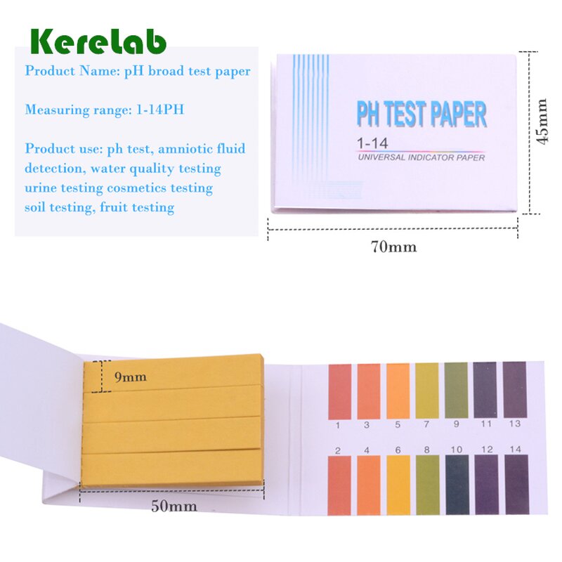Litmus Paper Manufacturer - Universal 0-14 Colors PH Paper