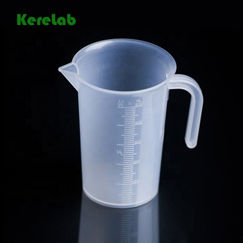 Plastic Beaker Supplier - KereLab Different Size Lab Bottle