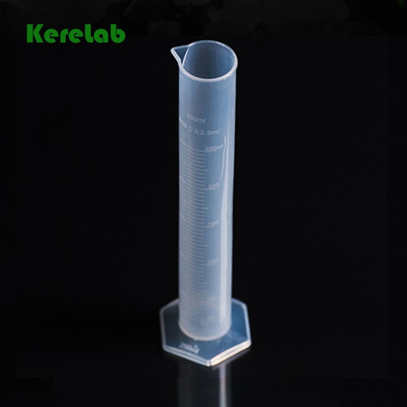 Measuring Cylinder Factory - 10-2000ml Graduated Plastic for Lab Use