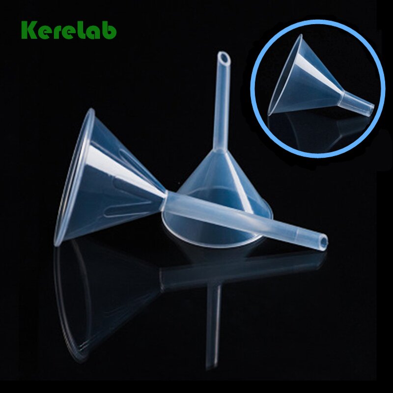 Plastic Funnel Supplier - Lab Food Grade Transparent PP Multi Purpose