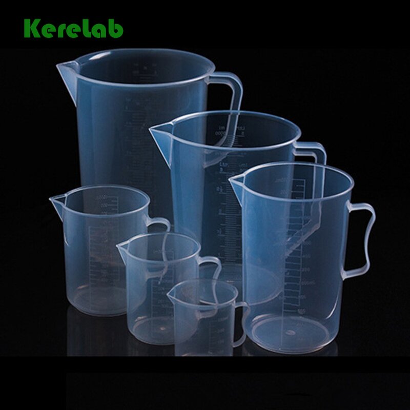 Measure Beaker Supplier - Chemical Science 250ml Graduated Plastic Lab