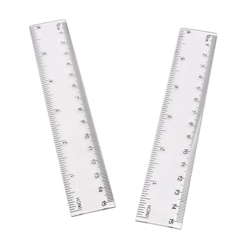 Metal Scale Ruler Supplier - 15-30CM OEM logo High Quality Metric & Inch