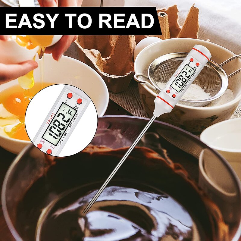 Food Thermometer Manufacturer - Pocket Digital LCD Display Probe Cooking