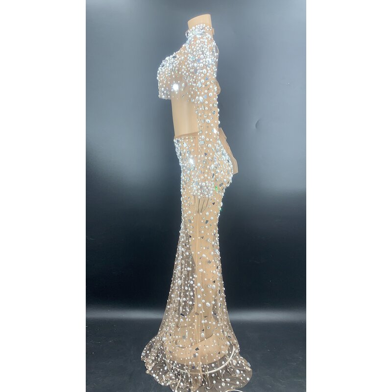 Women Dropshipping Clothing Factory - OEM/ODM Nocance Shinny Diamond Sequin 2Pcs Sets Maternity