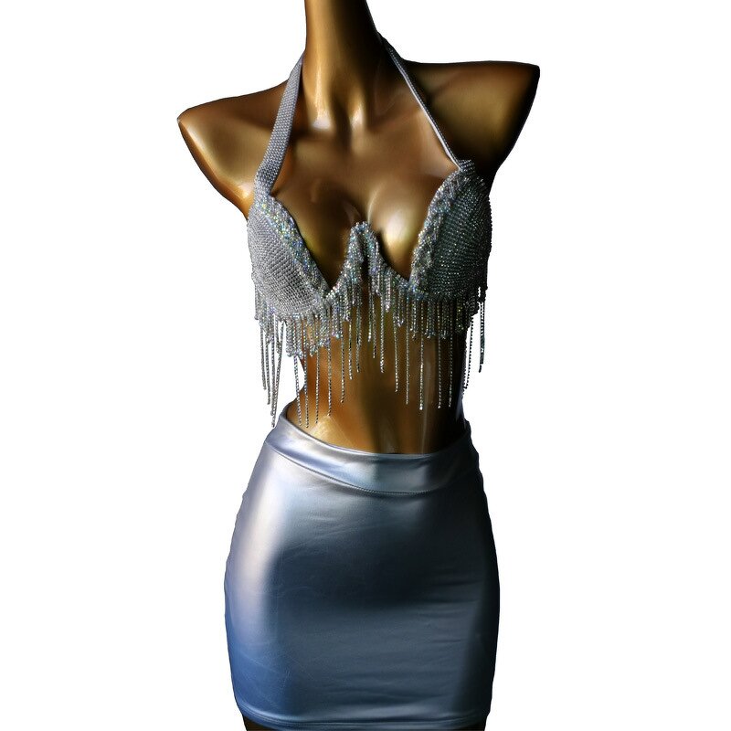 Sexy Party Dress Manufacturer - OEM/ODM Novance Club Outfits Women Winter Shinny Jewelry Sets