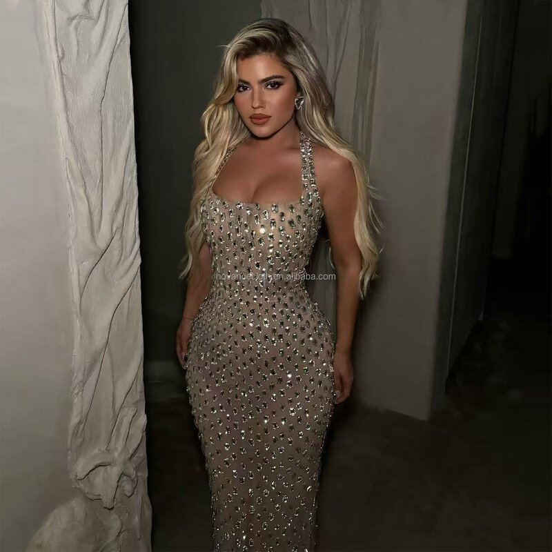 Transparent Club Dress Manufacturer - OEM/ODM Novance Y5398 Prom Gown Luxurious Modest Evening Dress