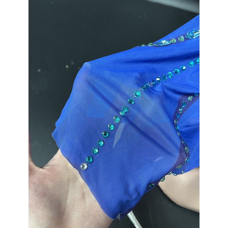 Trending Dropshipping Dress Factory - OEM/ODM Novance Y4544 Rhinestones Luxury Modest Evening High Slit