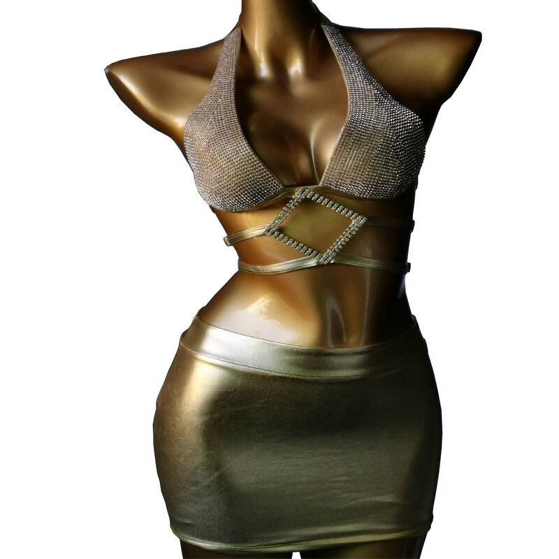 Club Wear Manufacturer - OEM/ODM Novance High Quality Lingerie Diamond Deep V Neck Cover up