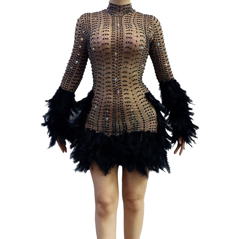 Plus Size Women's Clothing Factory - OEM/ODM Novance Summer 2023 Diamond Luxury Ball Short Robe