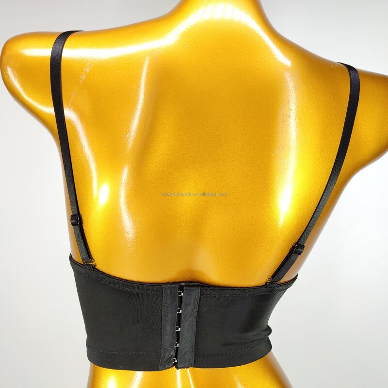 Japanese Lingerie Manufacturer - OEM/ODM Dropshipping Store Rhinestone Padded Crop Top Undies Party