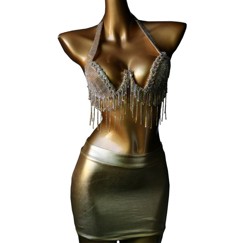 Sexy Party Dress Manufacturer - OEM/ODM Novance Club Outfits Women Winter Shinny Jewelry Sets