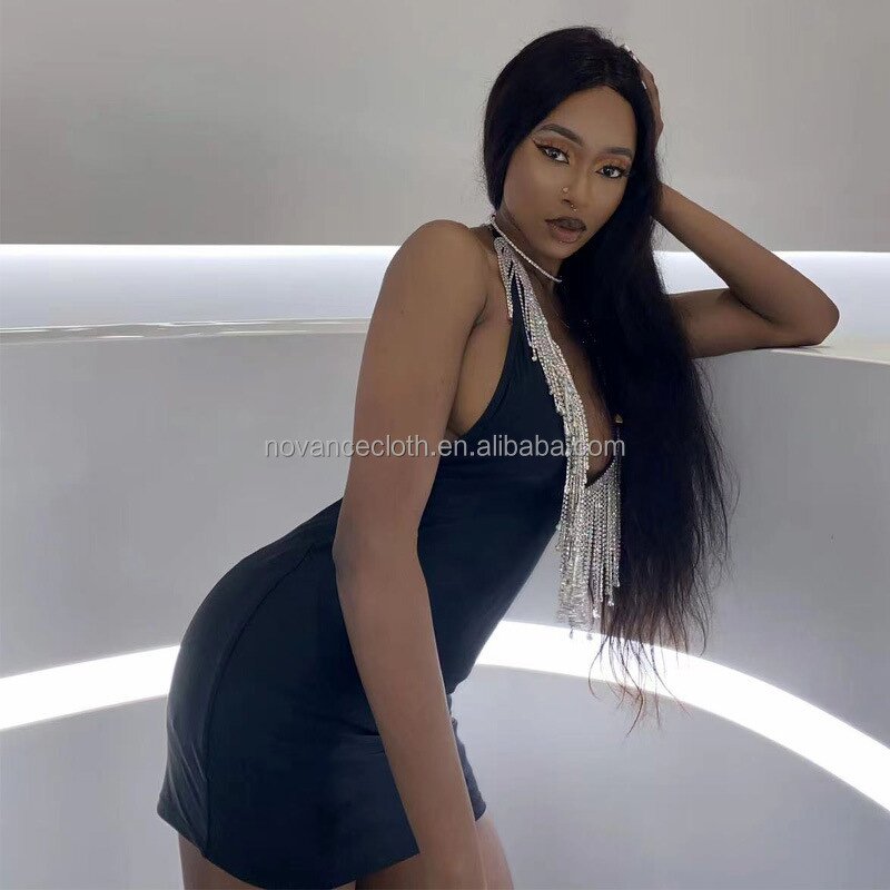 Bikini Manufacturer - OEM/ODM Nocance 2023 Shinny Crystal Swimwear Plus Size Lingerie Sexy