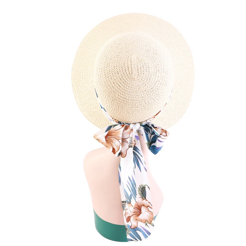 Visor Cap Supplier - Women Big Brim Sun Hat UV Protection Outdoor Summer