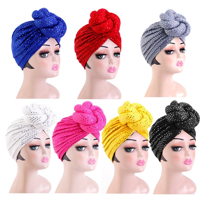 Headwrap Hat Manufacturer - News Luxury Big Knot African Turban Pre-Tied