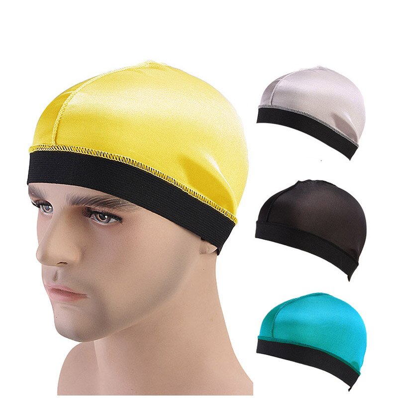 Wig Cap Supplier - Customized Box Packing Silky Durags Custom Logo Spandex