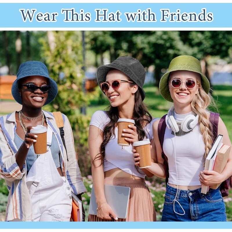 Bucket Caps Factory - New Arrival Candy Color Comfortable Cotton Unisex Style