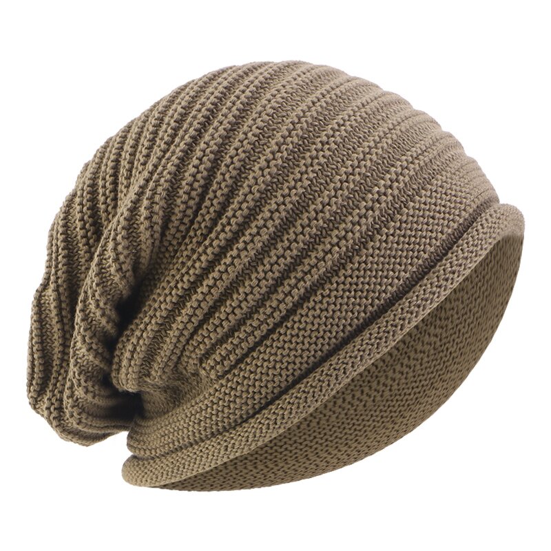 Slouchy Beanie Supplier - Knit Warm Thick Chunky Cap Winter Skull Cap