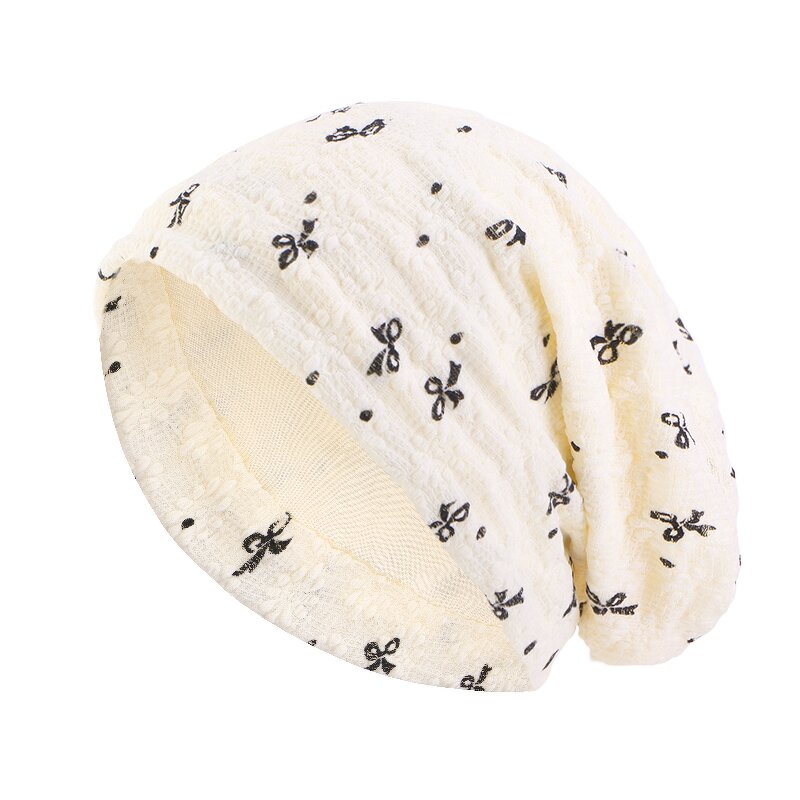 Knitted Hat Supplier - Soft Stretchy Slouch Cotton Winter Hats Turban