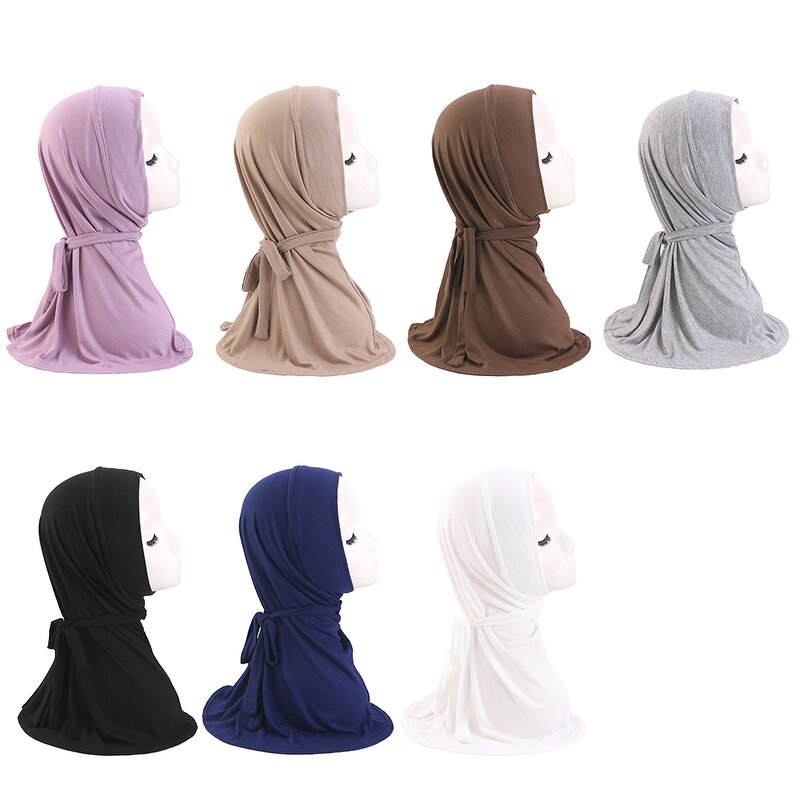 Hijab Manufacturer - High Quality Polyester Large Size Long Islamic with Tie