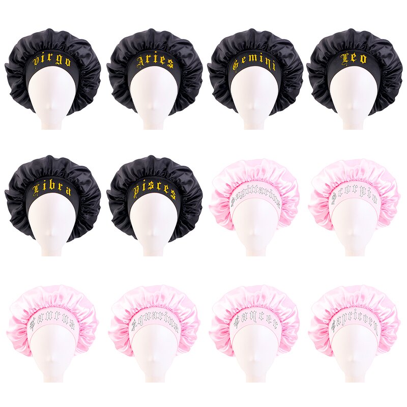 Sleep Cap Manufacturer - New Regular Size 30CM Wide Band 12 Zodiac Signs