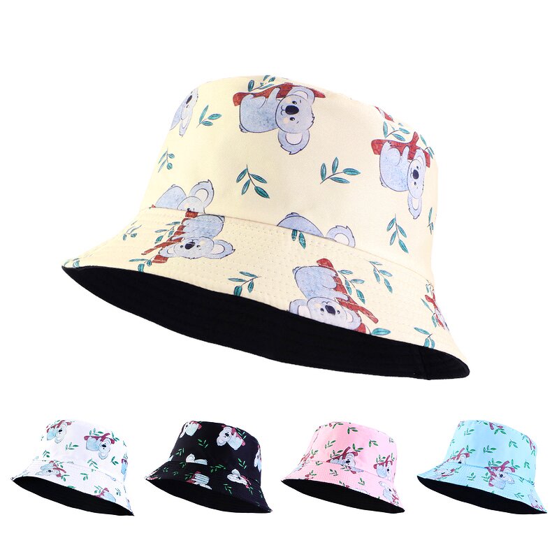 Bucket Hats Manufacturer - Wholesale Unisex Cartoon Patterns Printed Stock