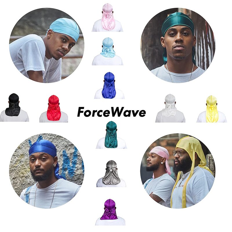 Durag Manufacturer - Wholesale Unisex Designer Vendor Silk Do Rag Headwrap