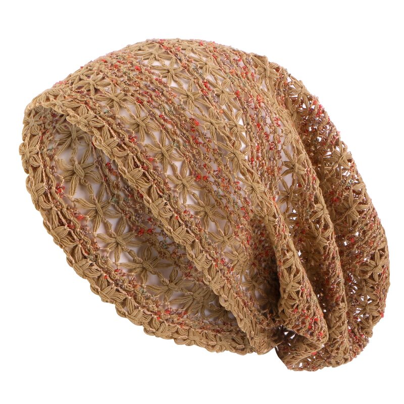 Hair Cover Bonnet Manufacturer - Cotton Mesh Slouchy Beanie for Night Sleeping