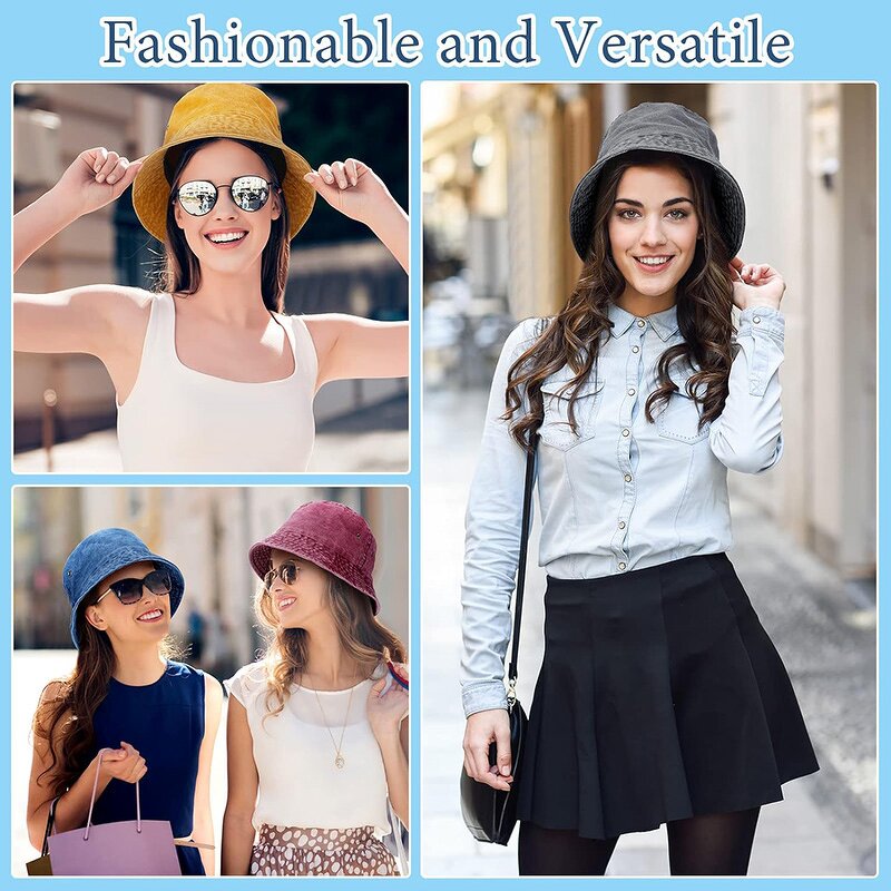 Bucket Caps Factory - New Arrival Candy Color Comfortable Cotton Unisex Style