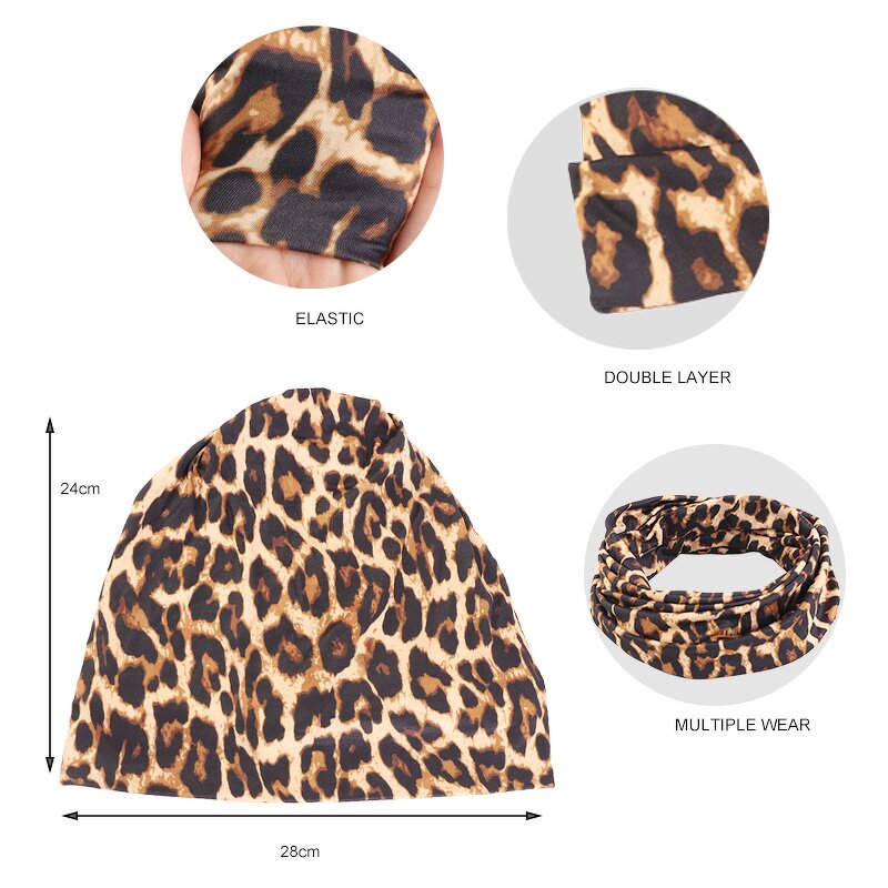 Sweat Band Manufacturer - Neck Cover Elastic Multi-functional Flower Headscarf