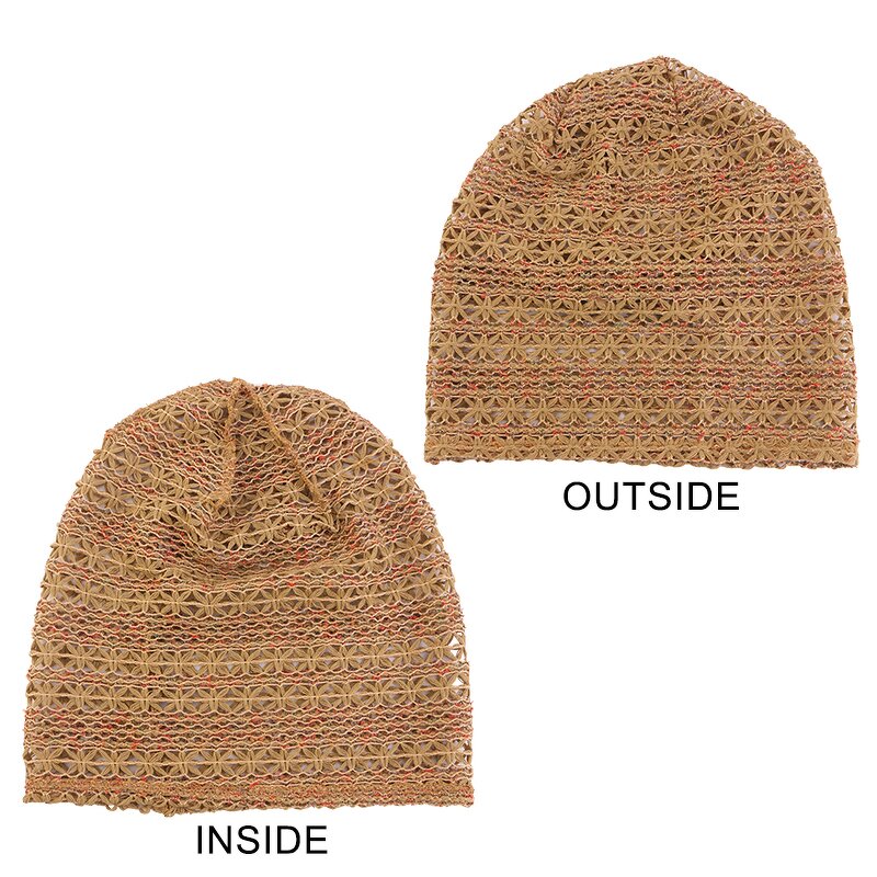 Hair Cover Bonnet Manufacturer - Cotton Mesh Slouchy Beanie for Night Sleeping