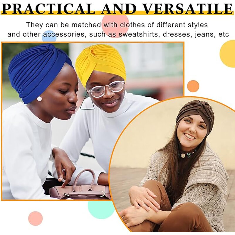 Twist Turban Manufacturer - Wholesale Three Pieces/Set Custom Logo Ladies