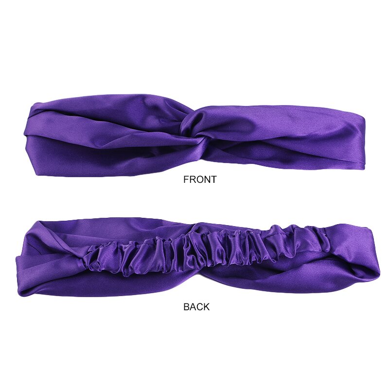 Satin Headbands Supplier - Private Color Twist Turban Headwrap Make up