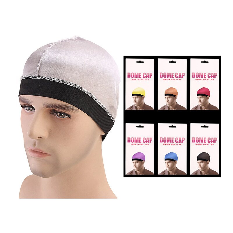 Wig Cap Supplier - Customized Box Packing Silky Durags Custom Logo Spandex