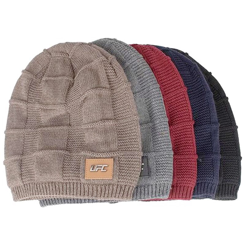 Slouchy Beanie Supplier - Winter Warm Windproof Soft Wool Knit Plush Lined