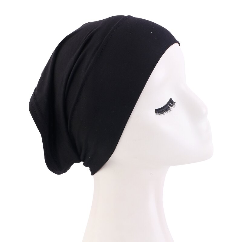 Hijab Cap Factory - Wide Band Soft Muslim Stretch Turban Custom Islamic