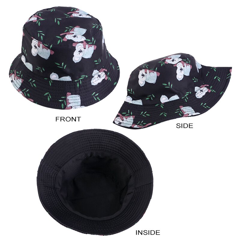 Bucket Hats Manufacturer - Wholesale Unisex Cartoon Patterns Printed Stock