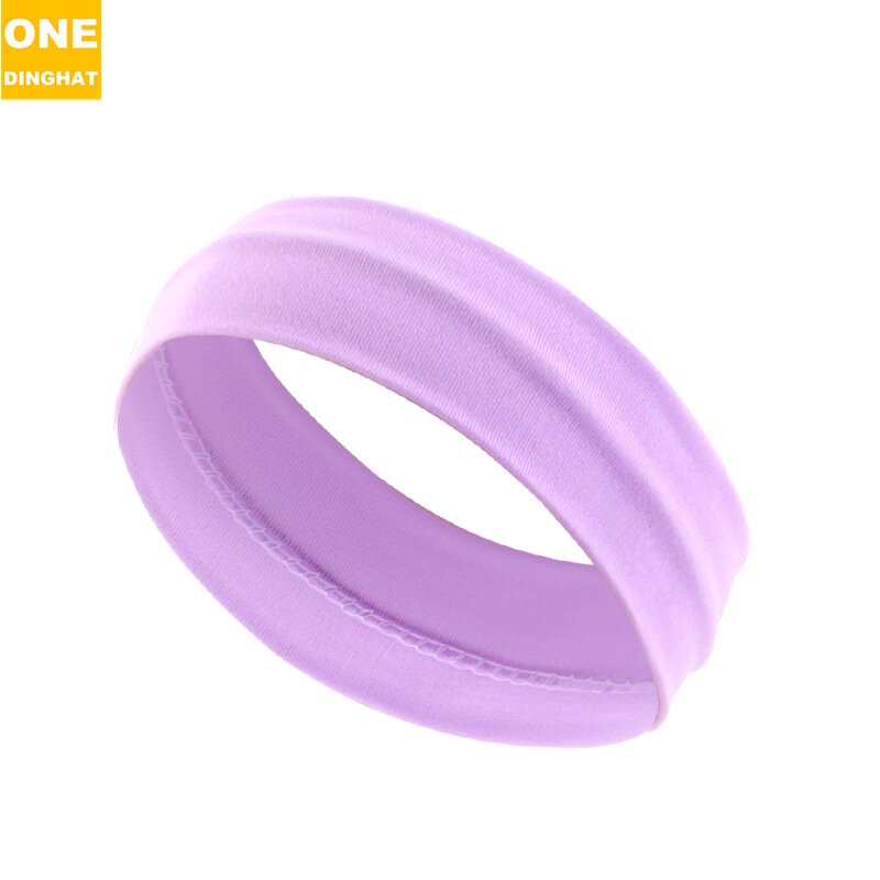 Hair Band Manufacturer - Custom Logo Colorful Solid Stretchy Sport Yoga