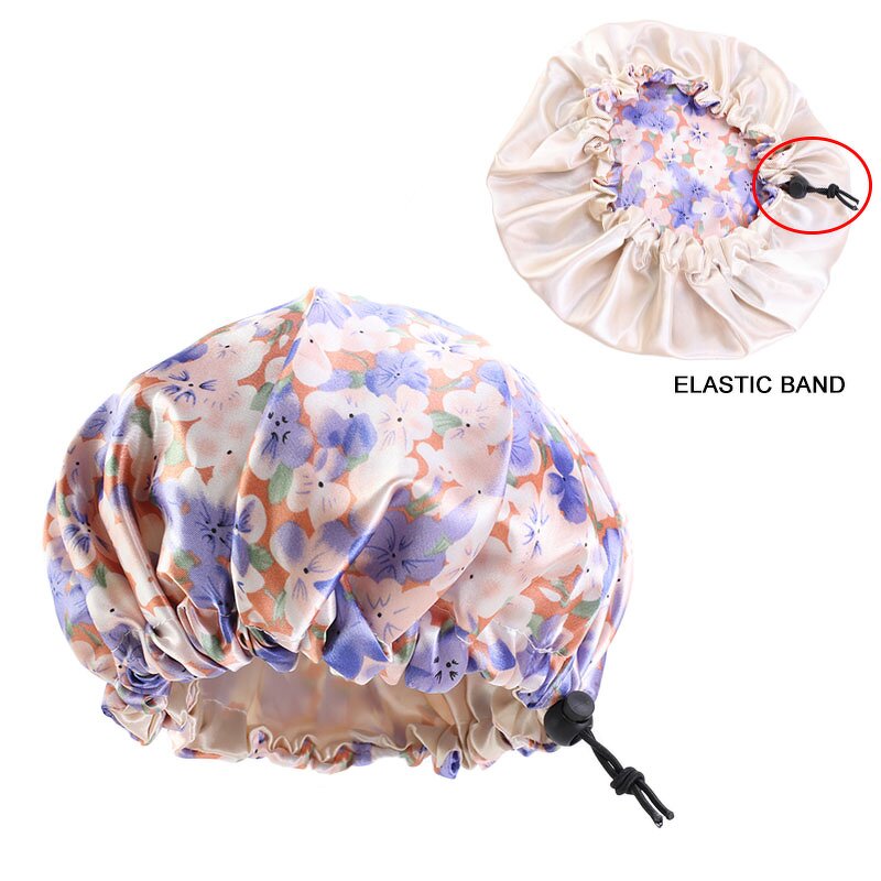 Satin Bonnets Supplier - Low MOQ Free Design Customized Kids Double Layer