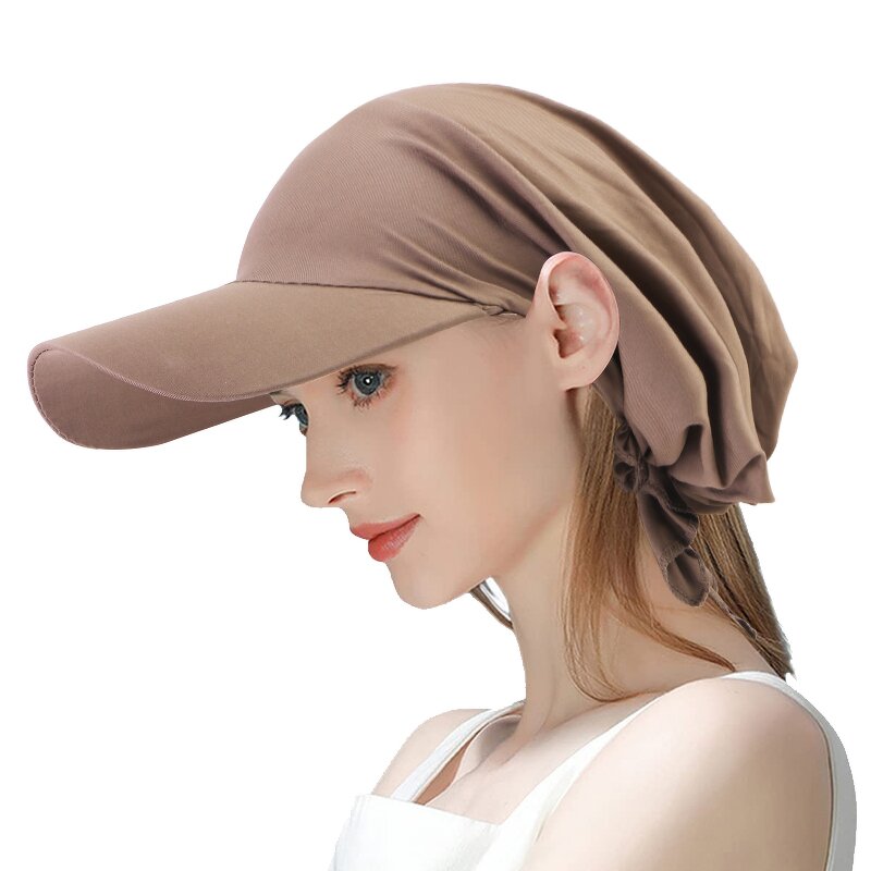 Visor Cap Manufacturer - Plain Pre Fitted Outdoor Sun Bandanas Head Scarf