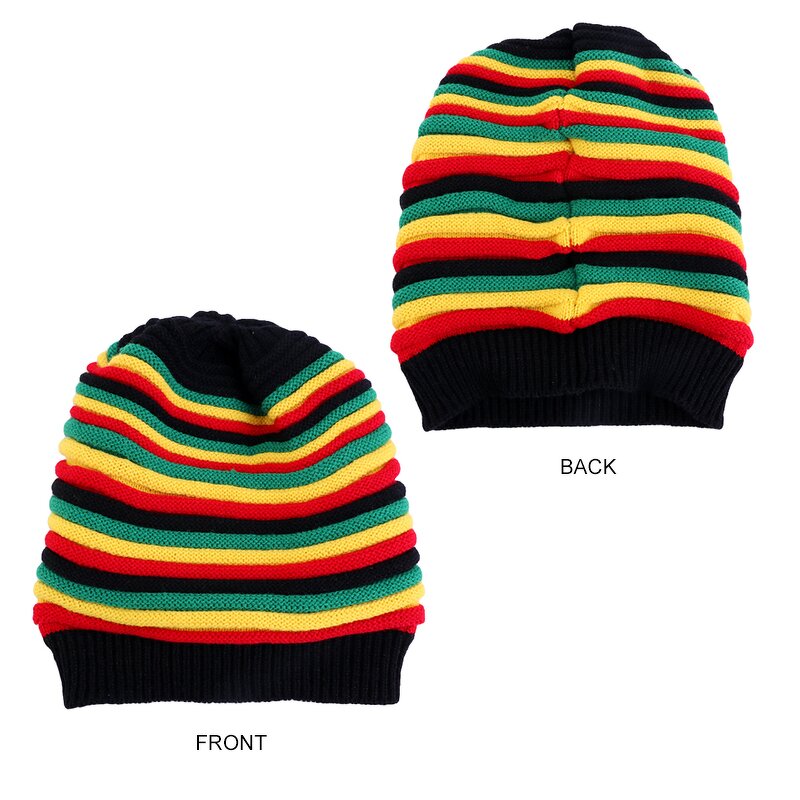 Knit Beanie Cap Manufacturer - Fashion Jamaica Style Outdoor Winter Warm