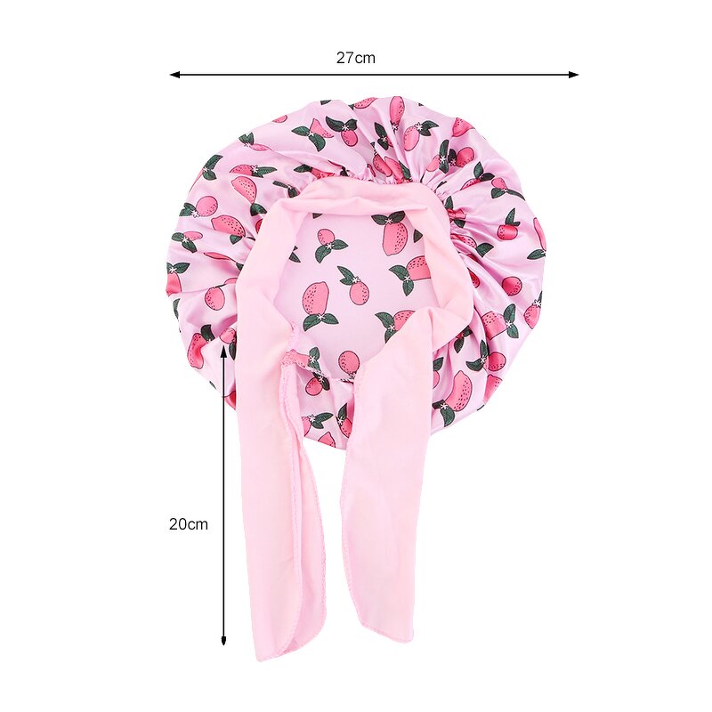 Hair Bonnet Supplier - Factory Vendor Kids Long Elastic Band Satin with Ties