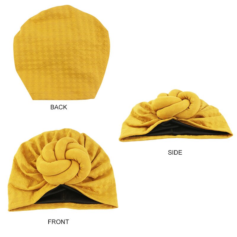 Headwraps Factory - Beauty Design Custom Logo Double Layer Knot Turban