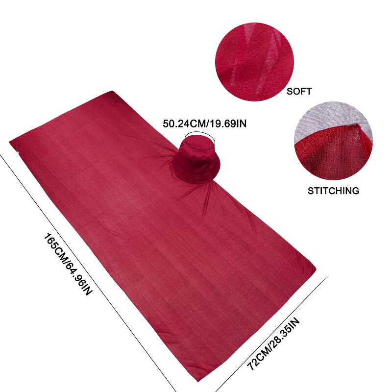 Bucket Cap Manufacturer - Wholesale Custom Logo Long Tie Sunshade Unisex