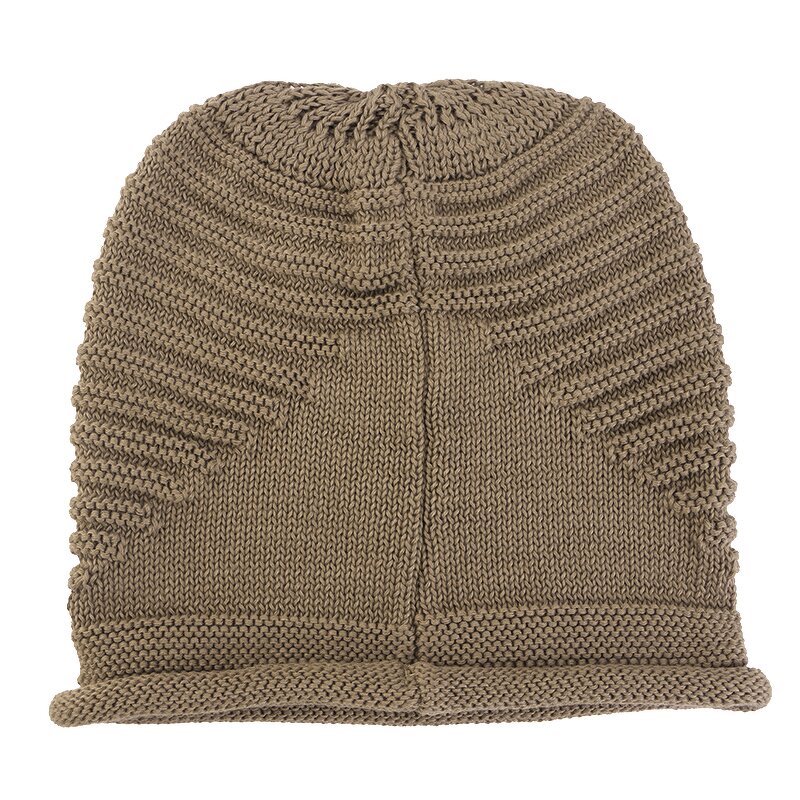 Slouchy Beanie Supplier - Knit Warm Thick Chunky Cap Winter Skull Cap
