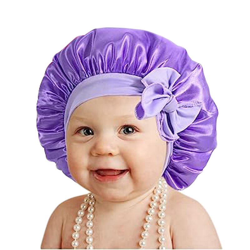 Child Sleep Bonnets Manufacturer - Kid Style Low Price Stock Candy Color Caps