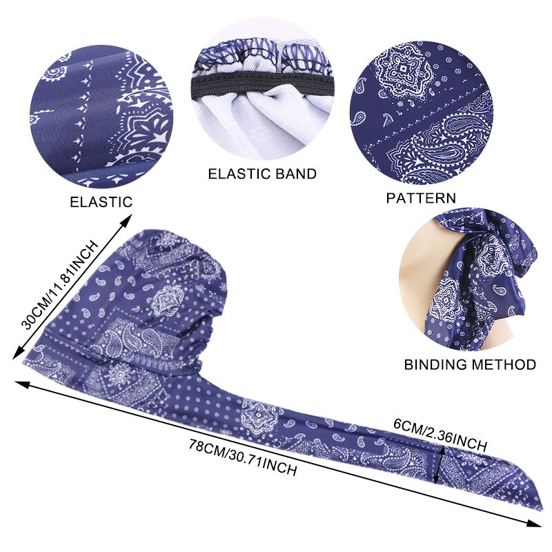 Chemo Hats Manufacturer - New Arrival Women's Stretchy Paisley Easy-to-Wear