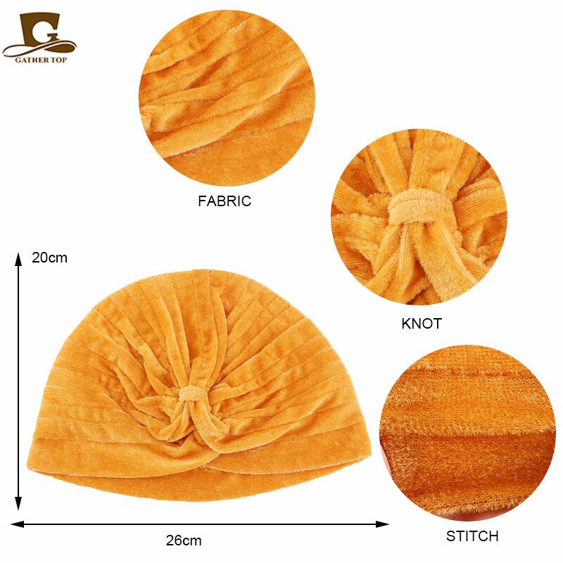 Chemo Cap Manufacturer - Luxury Unisex Winter Ultra Thick Head Wrap Hat