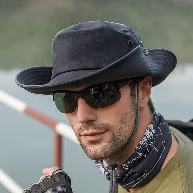Bucket Sun Hats Supplier - RTS Available Summer Outdoor Hunting Fishing Safari