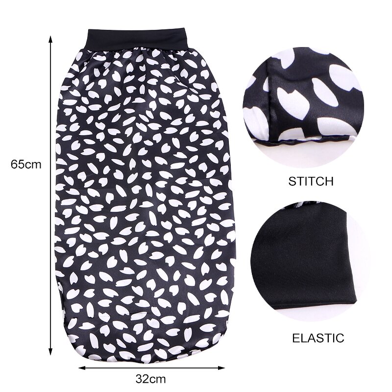 Long Bonnet Supplier - Custom Logo Beauty Patterns Designer Wholesale Satin